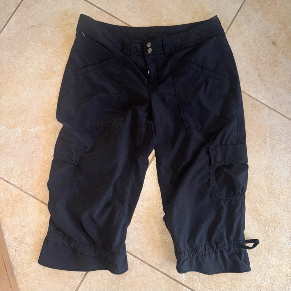 Athletha Crop Capri Pants Black 4 Small Walkabout Collection Hiking Outdoor P
